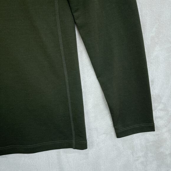 Squidhaus Shirt Mens Small Green Long Sleeve Performance Athletic Gym NWT - Picture 10 of 11